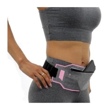 Imagem de Pochete Esportiva Slim P/ Celular Dinheiro C/ Saída De Fone - MBfit
