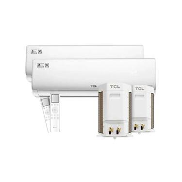 Imagem de Combo De Ar Condicionado TCL Inverter TAC-09CGV-INV Elite GV 9000 Btus Frio Branco 220V