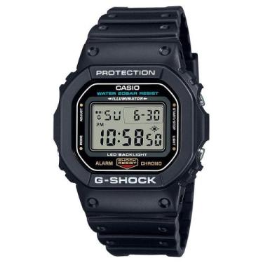 Imagem de Relógio Masculino G-Shock Casio Preto DW-5600UE-1DR, Preto