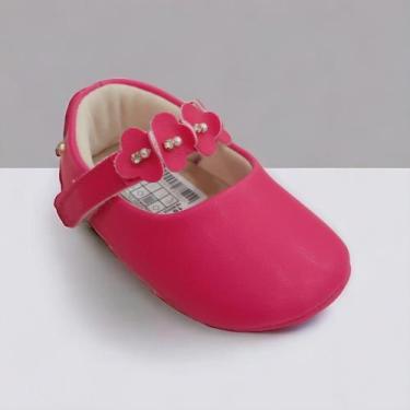 Imagem de Sapato de Bebê Pampili Nina Flores Pink 379686, 15