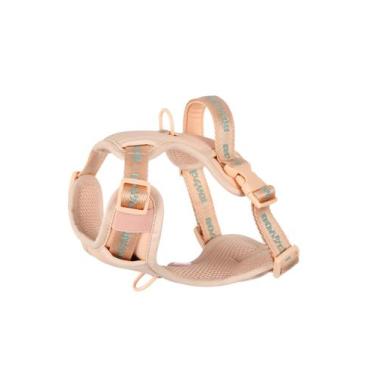 Imagem de Colete Pet Grande em Poliéster Ajustável Bubble Up4you, Salmão, G