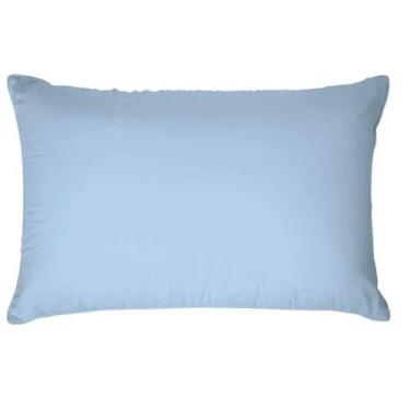Imagem de Fronha Estampada Premium 150F 50x70cm Azul Anil - 100% Algodão - Estam