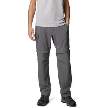 Imagem de Calça Columbia Silver Ridge Util Convertible Cinza Masculino, GG