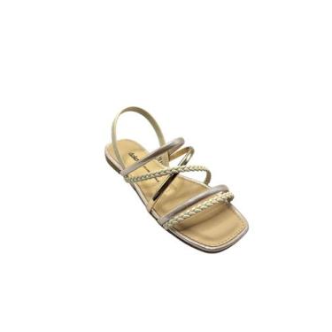 Imagem de Sandalia rasteira dakota y9352, Off white, Rose, 35