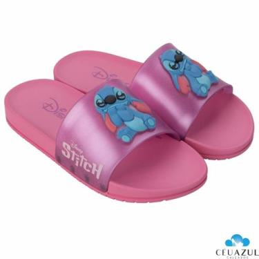 Imagem de Sandália Papete Infantil Feminino Grendene Disney Stitch Filme Stich L
