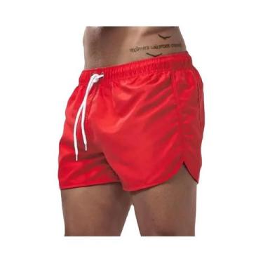 Imagem de Shorts Masculinos De Verão Em Seda Gelada Respirável Para Esportes, Ba