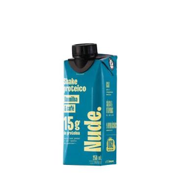 Imagem de Shake Proteico de Aveia Baunilha e Café Nude  250ml - Nude.