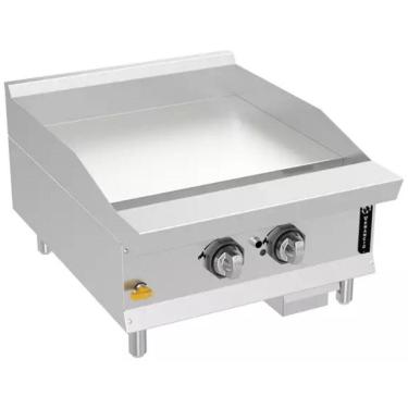 Imagem de Chapa Manual 24" de Mesa a Gás GLP New Prime PCM24GME Venâncio