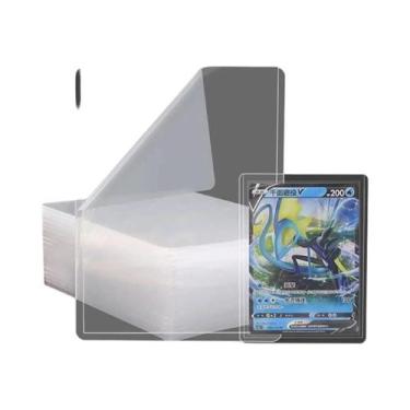 Imagem de Protetores De Cartão Rígido Transparentes Anti-Risco De 3x4 Polegadas 