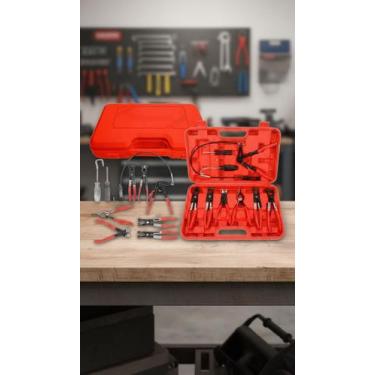 Imagem de Kit de Alicates para Mangueiras e Abraçadeiras 11 Peças - Congratulati
