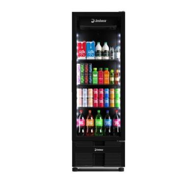 Imagem de Refrigerador Expositor Vertical Imbera 569 Litros Full Black Vrs19 Biv