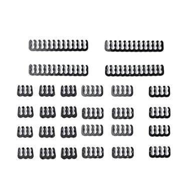 Imagem de KESOTO 24 peças cabo GPU 6 8 licencia-mãe 24 apto para gerenciamento de 3,0 a 3,6 mm, PRETO