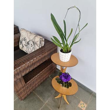 Imagem de Conjunto Mesa Apoio e Lateral sofá mesa de canto