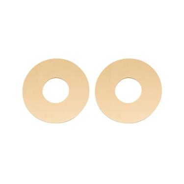 Imagem de Musiclily Pro Sem-Word Escudo Rhythm Treble Placa Chave Seletora para Guitarra Les Paul, Creme (2 Peças)