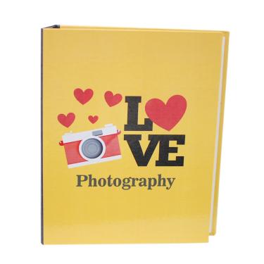Imagem de Album 400 fotos 10X15 amarelo love paint rec - 100/27