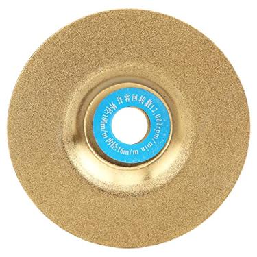 Imagem de Eujgoov Disco de corte de vidro diamantado 10 cm, disco de moagem revestido com diamante, lâminas de serra para cortar tubos de alumínio e madeira