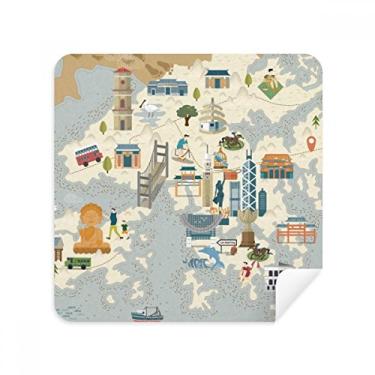 Imagem de Tecido de camurça Hong Kong Local Bicycle Visiting China Glasses Cloth Screen Cleaner 2 unidades