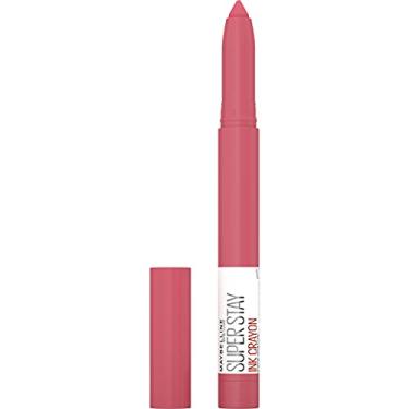 Imagem de Maybelline SuperStay Ink Crayon Matte Longwear Lipstick Makeup, Long Lasting Matte Lipstick With Built-in Sharpener, Break The Ceiling, 0.04 Oz