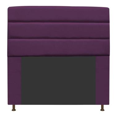 Imagem de Cabeceira Turim 195 Cm King Size Suede Roxo