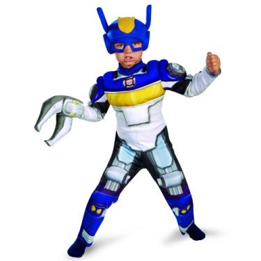 Imagem de Boy's Transformers Chase Rescue Bots Toddler Muscle Costume, 3T-4T