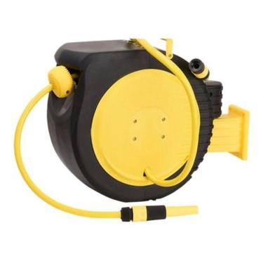 Imagem de Enrolador De Mangueira Automático Com Suporte 20M Não Enrola