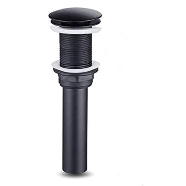 Imagem de Torneira de pia de banheiro torneiras de lavatório de latão preto com alça única cachoeira quente e fria misturador elegante, sem transbordamento, china