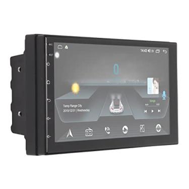 Imagem de Navegação GPS para Carro, Android 8.1 7 polegadas LCD Touch Screen Navegação Estéreo, Sistema WiFi Bluetooth Navegador por Satélite GPS Alarme de Condução Mãos Livres Chamada para Caminhões Carros, 1G