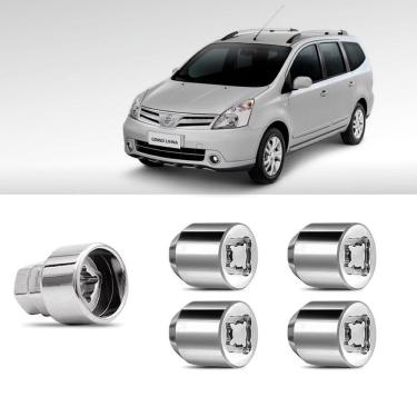 Imagem de Jogo Porca Antifurto Nissan Grand Livina M12x1,5
