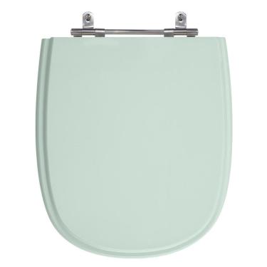 Imagem de Assento Laqueado Sabatini Verde Água Tampa Para Vaso Icasa