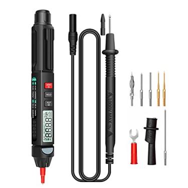 Imagem de Tingpai A3007 C a Multímetro 6000 Contagens Multímetro Testador de Medidor com Display de LCD Lanterna Lanterna NCV Auto-off Vários acessórios pa tensão de corrente Resistência