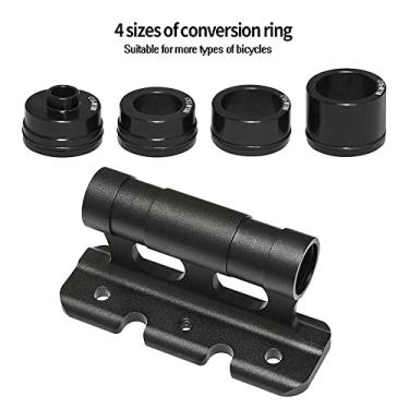 Imagem de Tingpai Montagem de garfo de bicicleta libe ção rápida at vés de suportes de e o dianteiro bloco de garfo de carro suportes de de teto pa 5x100mm 12x100mm 15x100mm 15x110mm