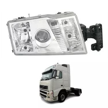 Imagem de FAROL PRINCIPAL para PARA VOLVO FH12 FM12 2004 A 2007) ESQ REDONDO CONECTOR