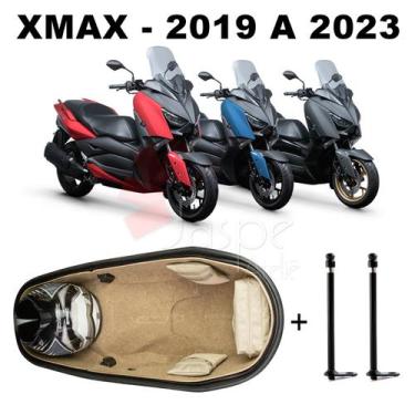 Imagem de Forração Yamaha Xmax 250 Kit Forro Premium Bege + 2 Antena - Jaspe Ate