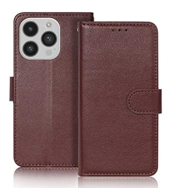 Imagem de Capa protetora de couro para iPhone 14 13 12 Mini 11 Pro Max X XR XS Max 7 8 6 6s Plus 5 5s SE 2020 Estojo tipo carteira flip, WineRed, para iPhone 12Pro Max