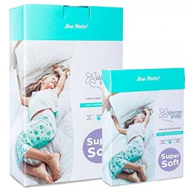 Imagem de Miroc Capa Anti Ácaro Colchão Solteiro Padrão + Travesseiro Alergoshop