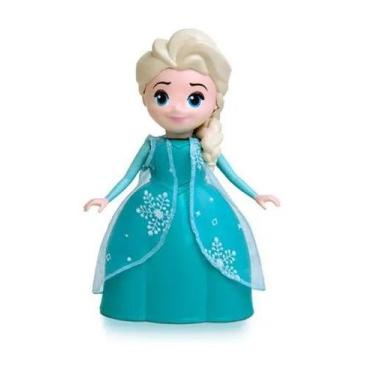 Imagem de Boneca Frozen Elsa Princesa Disney Musical Brinquedo Elka
