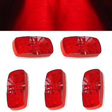 Imagem de NOVO Marcador Lateral de Viagem Sun Caminhão de LED Luzes 10 Diodos Transparente Sinal TigreNEW SUN 17TK-TLS011R5