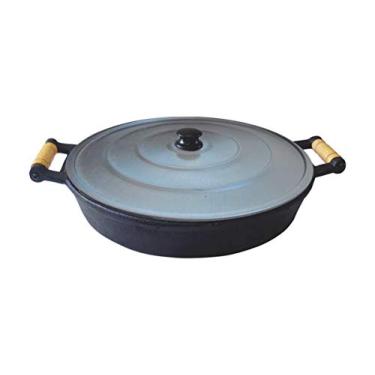 Imagem de Frigideira De Ferro Fundido Com Tampa De Alumínio - 4 Lt