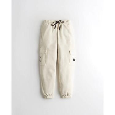 Imagem de Calça De Moletom Jogger Social Tourist Cintura Alta Hollister