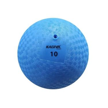 Imagem de Bola Iniciação Kagiva de Borracha Nº 10 Azul