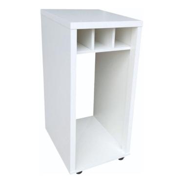 Imagem de Adegueira Bancada Embutir Adega Vinhos Com Rodízios