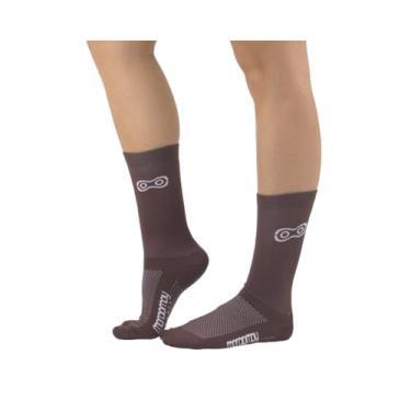 Imagem de Meia de Ciclismo Márcio May Sport Marrom