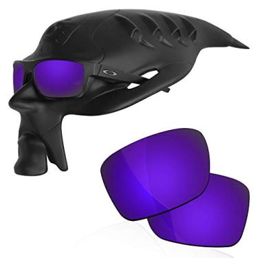 Imagem de RockShell Lentes polarizadas de substituição para óculos de sol Oakley Drop Point OO9367 - Plasma Purple