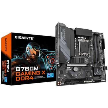 Imagem de Placa Mãe Gigabyte B760M GAMING X DDR4 (LGA 1700/4xDDR4/HDMI/DP/M.2/USB 3.2)
