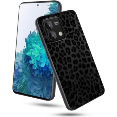 Imagem de Capa para Moto G Stylus 5G 2023 para celular Moto G Stylus 2023 capa de silicone TPU macio com design de estampa de leopardo preto para mulheres Wen capa de proteção à prova de choque para Motorola G