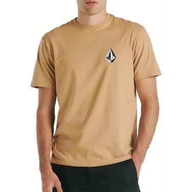 Imagem de Camiseta Volcom Iconic WT24 Masculina Caramelo