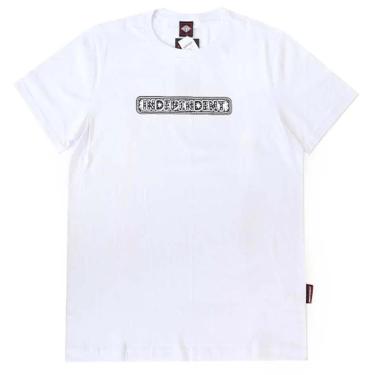 Imagem de Camiseta Independent Husky Revolve SS Branco-Masculino