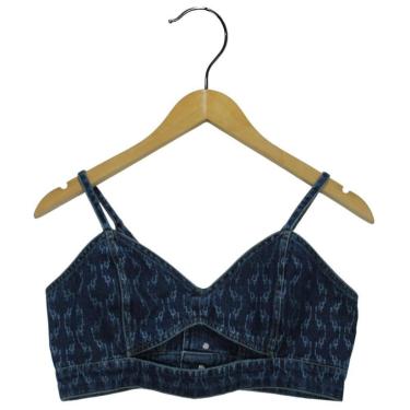 Imagem de Top Labellamafia Denim Azul Feminino-Feminino