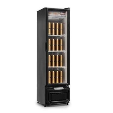 Imagem de Cervejeira 228 Free Frost Porta De Vidro Gcb-23 Ev Pr Gelopar Preta 22