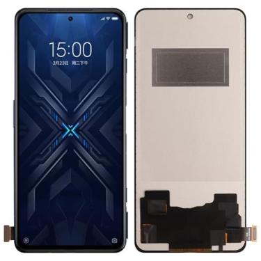 Imagem de SwarKing Substituição de tela LCD compatível com Xiaomi Black Shark 4/Black Shark 4 ProShark (preto sem moldura sensível ao toque digitalizador com ferramentas de reparo